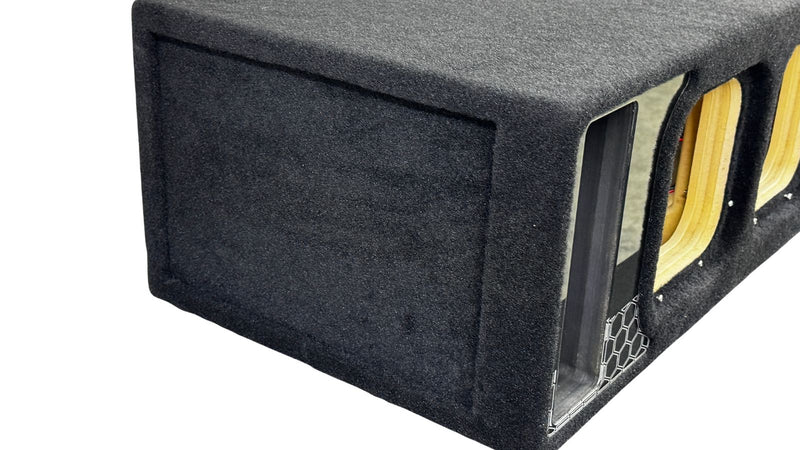 Proline X Enclosure | X Series | Fits Kicker Solo X 8" Subwoofer | Dual - Proline X Subwoofer Enclosures for car audio systems