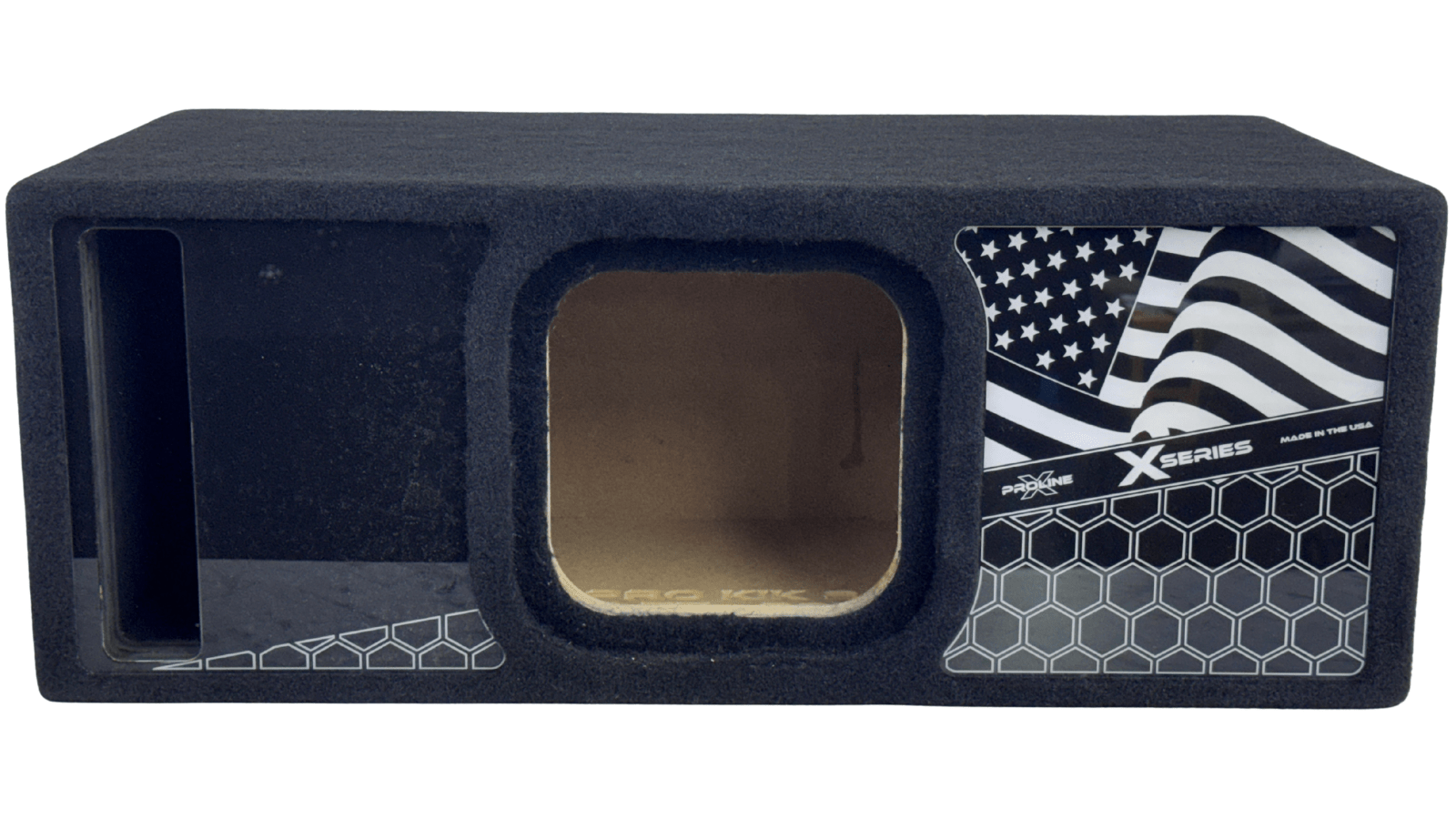 Proline X Enclosure | X Series | Fits Kicker Solo X 8" Subwoofer - Proline X Subwoofer Enclosures for car audio systems