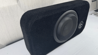 Proline - X Micro Series M10 - S WAV Loaded | Wavtech thinPRO 10 Subwoofer + Sealed Enclosure - Proline X Enclosed Subwoofer for car audio systems