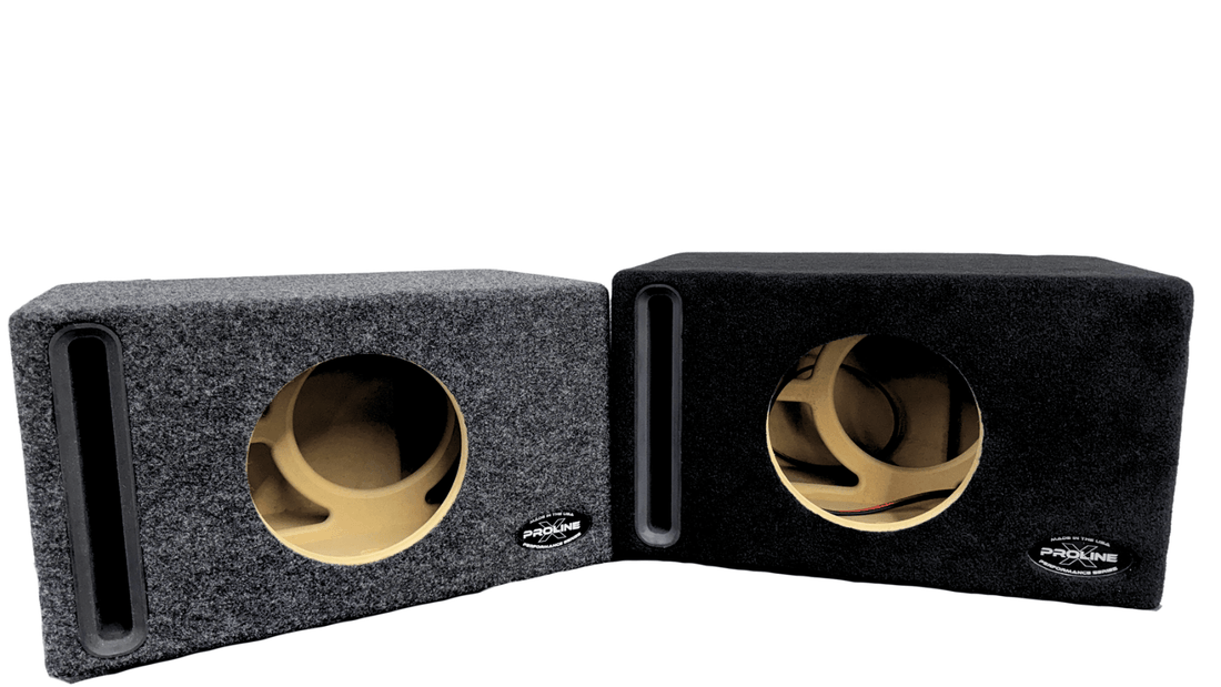Proline X P8 - P | Single 8" Ported Subwoofer Enclosure | V3 - Proline X Subwoofer Enclosures for car audio systems
