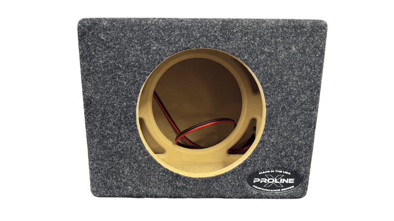 Proline X P8 - S | Single 8" Sealed Subwoofer Enclosure | V3 - Proline X Subwoofer Enclosures for car audio systems