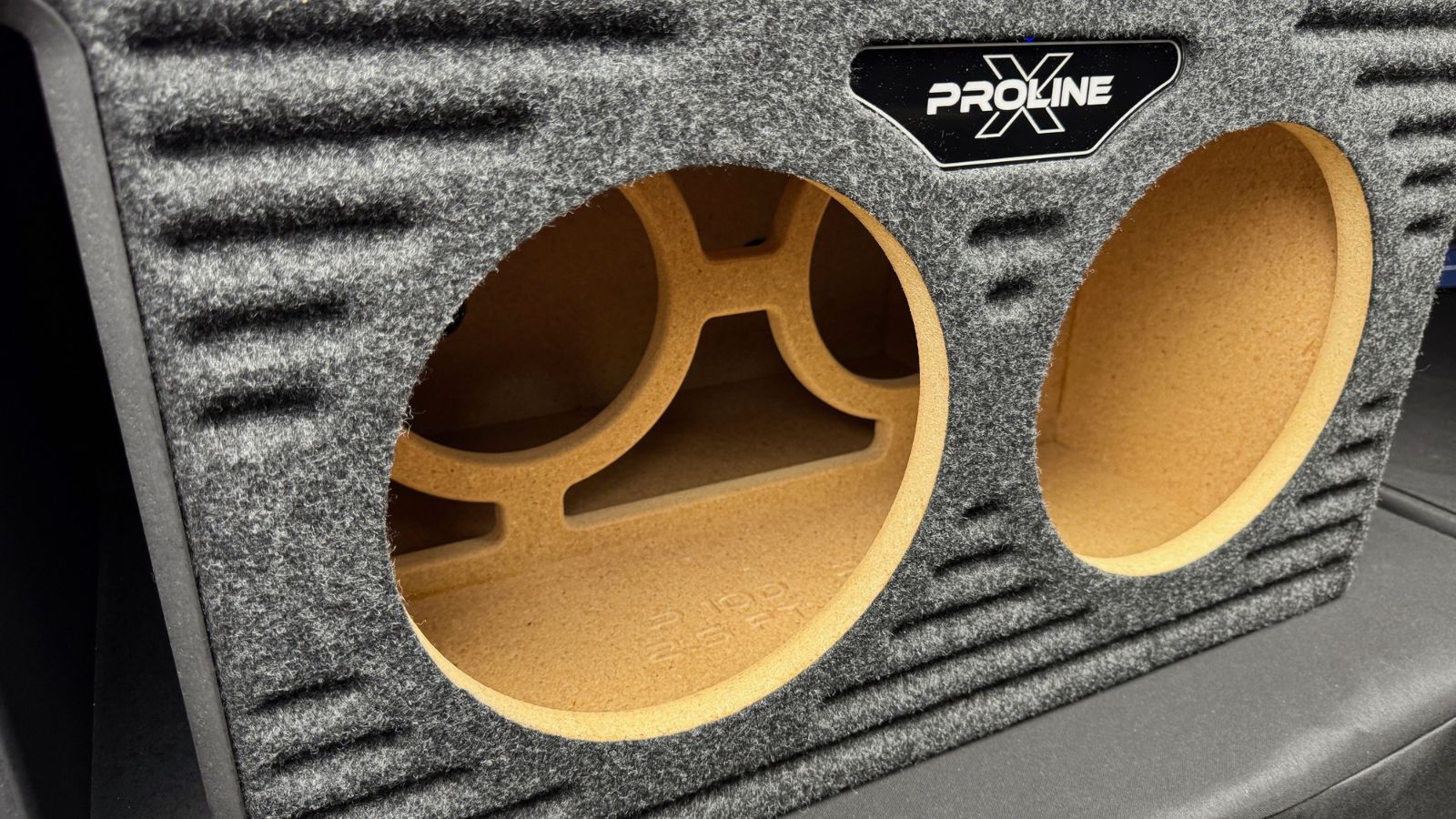 Proline X Performance Optimized Dual 10 inch Ported Box - Proline X Subwoofer Enclosures for car audio systems