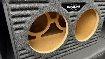 Proline X Performance Optimized Dual 10 inch Ported Box - Proline X Subwoofer Enclosures for car audio systems