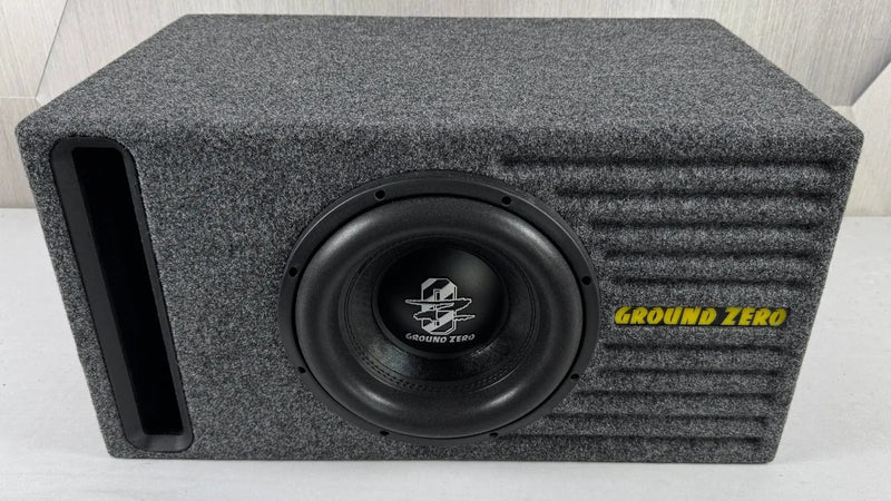 Proline - X Performance Optimized Enclosure – Loaded with Ground Zero GZRW 25 - D2|Proline X|Audio Intensity