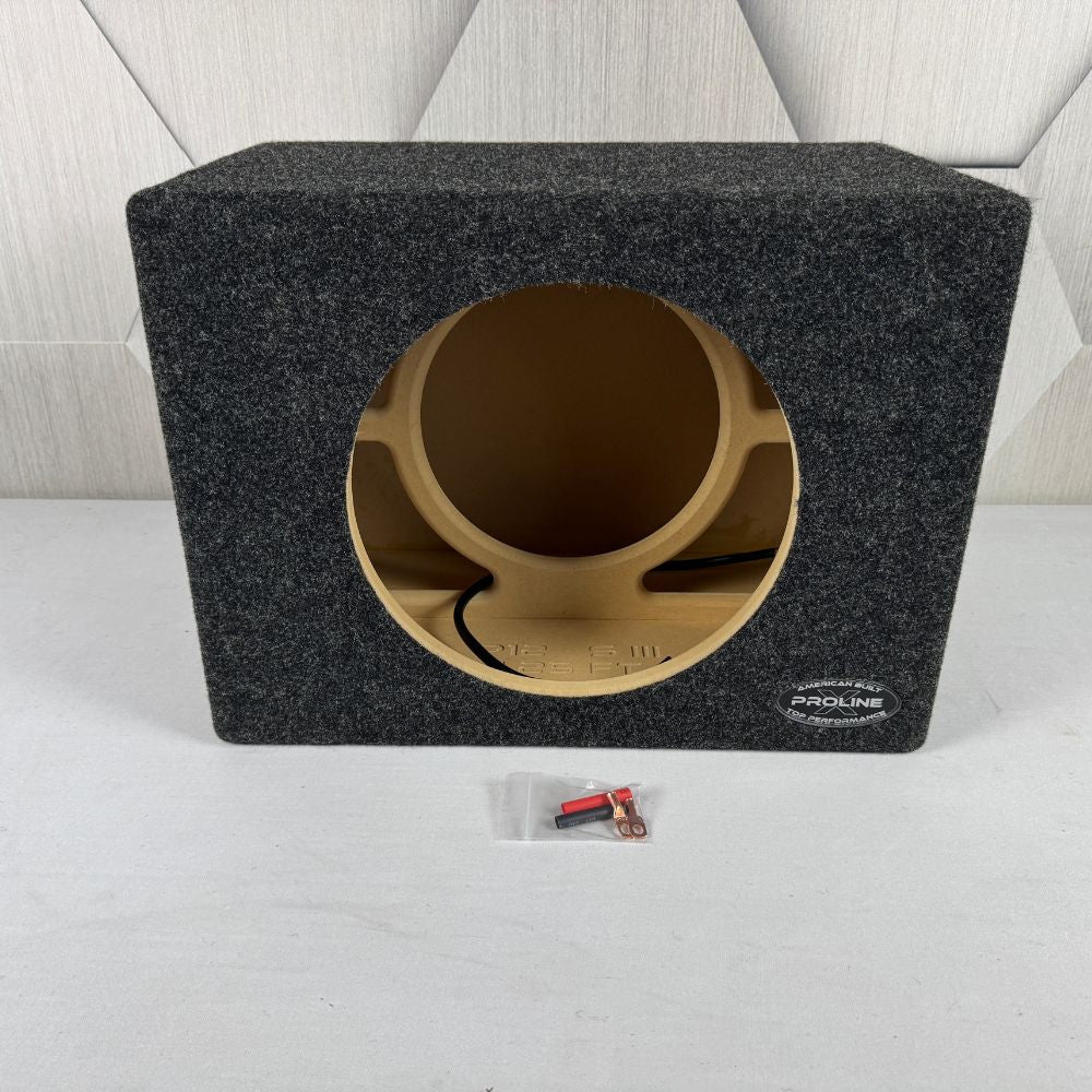 Proline X Performance P12 - S Sealed Enclosure for 12" Subwoofers|Proline X|Audio Intensity