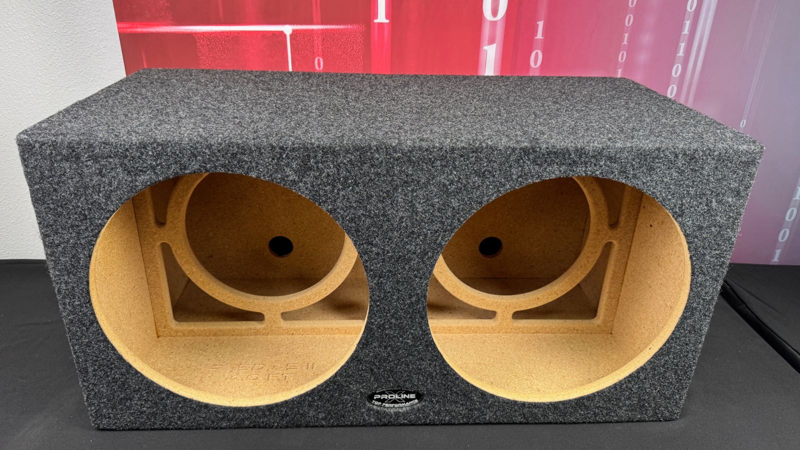 Proline X Performance P15D - S Sealed Enclosure for Dual 15" Subwoofers - Proline X Subwoofer Enclosures for car audio systems
