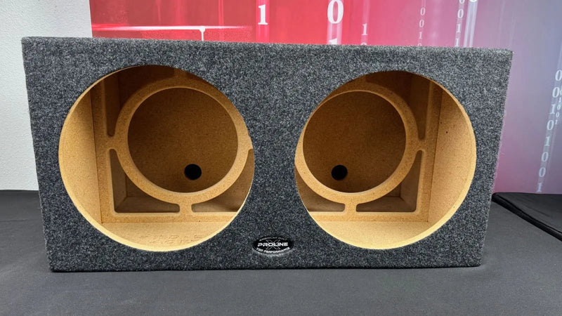 Proline X Performance P15D - S Sealed Enclosure for Dual 15" Subwoofers - Proline X Subwoofer Enclosures for car audio systems