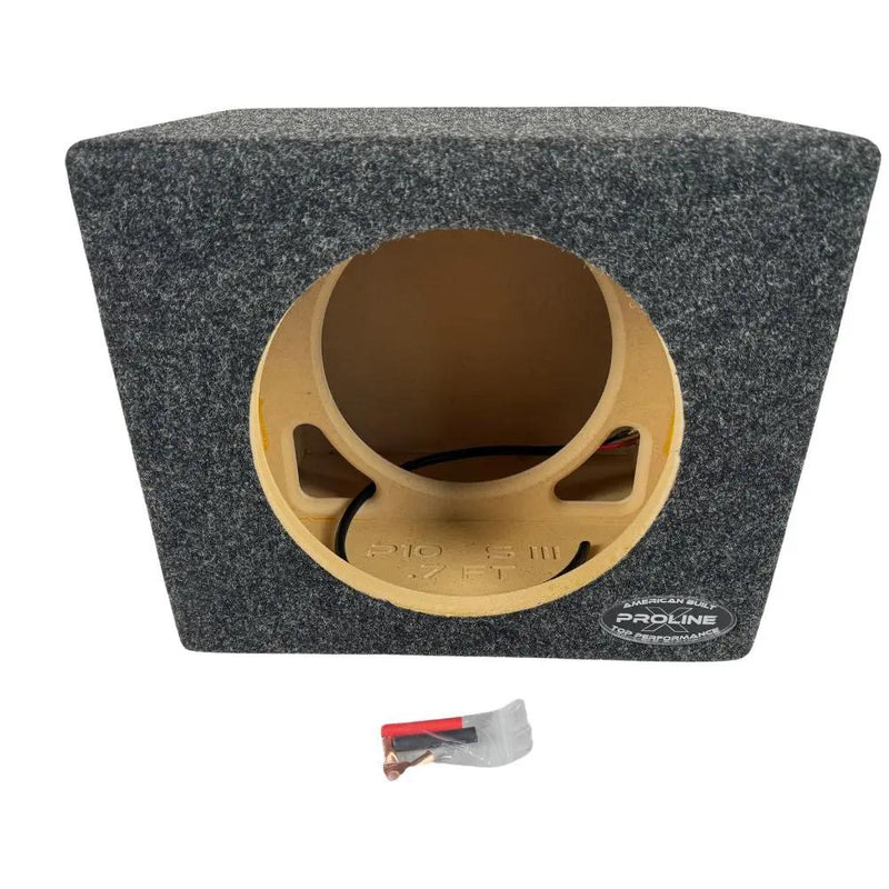 Proline X Performance Series Single 10" Sealed Enclosure|Proline X|Audio Intensity