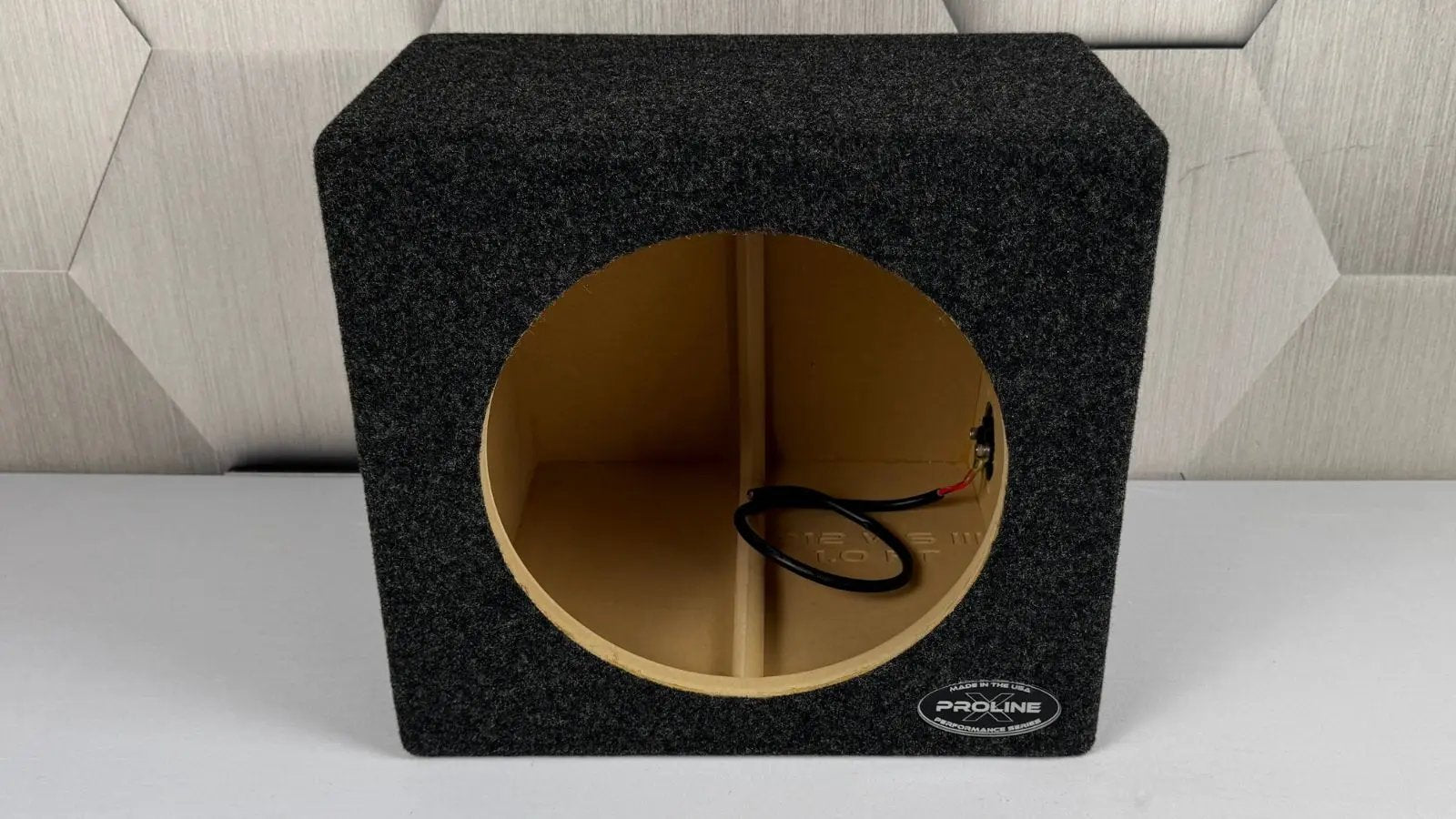 Proline X Performance Wedge P12-WS III Sealed Enclosure for 12" Subwoofers Proline X