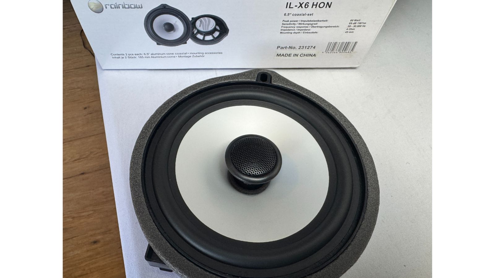 Rainbow IL-X6 6.5" Coaxial Speaker Set Rainbow