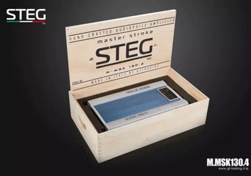 STEG M.MSK 130.4 Master Stroke 4 Channel Class D Amplifier with Wood Box|Steg|Audio Intensity