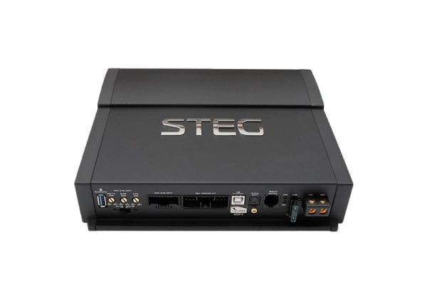 Steg SDSP6 6 - Channel DSP Amplifier - High - End Digital Signal Processor with Built - In Class D Amplification - Steg DSP for car audio systems