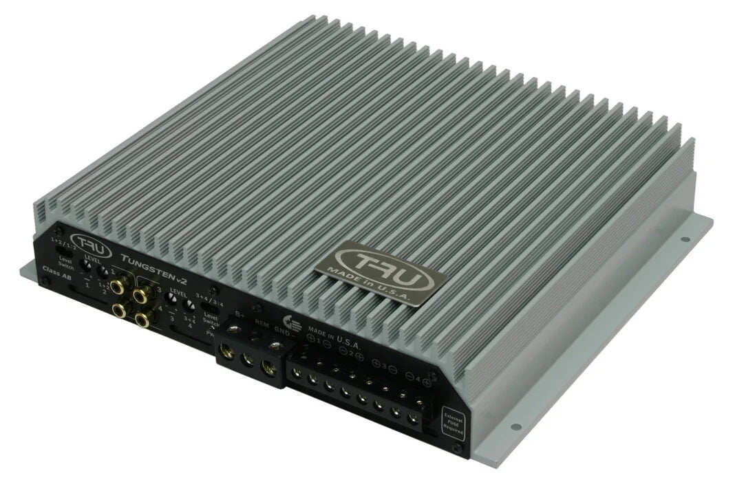 Tru Technologies Tungsten 4 Channel Amplifier - Tru Technology Amplifier for car audio systems