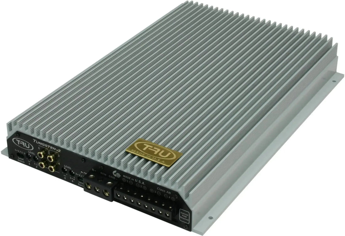 Tru Technologies Tungsten Grande Class AB 4 Channel Amplifier - Tru Technology Amplifier for car audio systems