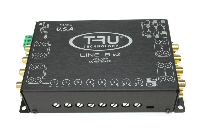 Tru Technology 8ch Class A/B Line Amp Conditioner|Tru Technology|Audio Intensity