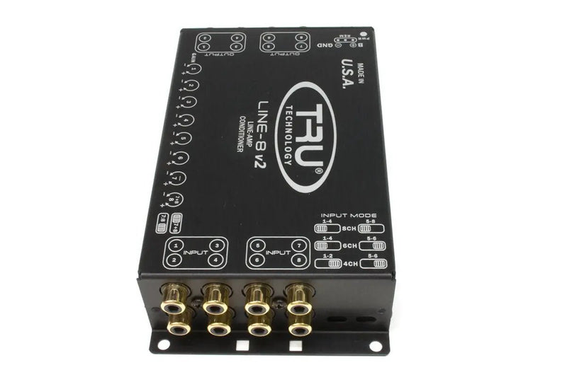 Tru Technology 8ch Class A/B Line Amp Conditioner|Tru Technology|Audio Intensity