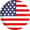 USA Flag Rounded