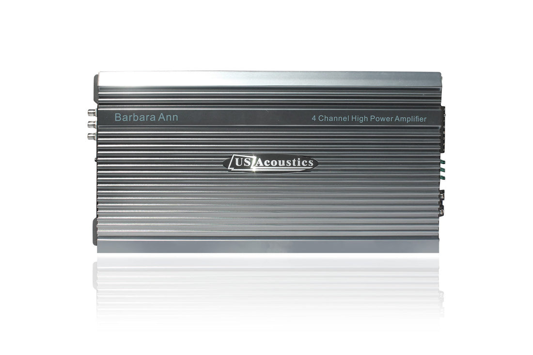 US Acoustics Barbara Ann | 4 Channel Class AB Amplifier | 4 x 100w US Acoustics