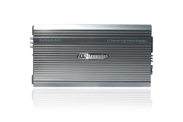 US Acoustics Barbara Ann | 4 Channel Class AB Amplifier | 4 x 100w US Acoustics