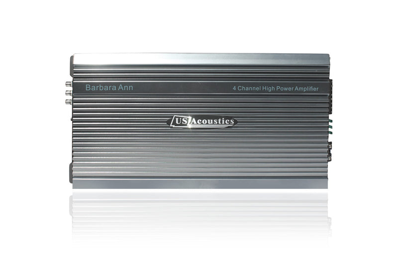 US Acoustics Barbara Ann | 4 Channel Class AB Amplifier | 4 x 100w US Acoustics