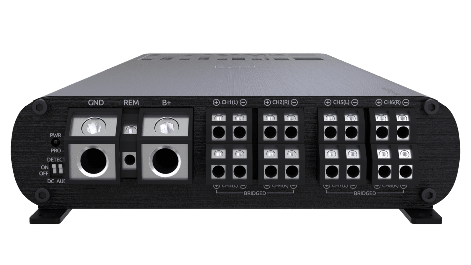 Wavtech link1400.8plus 1400 Watt 8 - Channel Amplifier - Wavtech Amplifier for car audio systems