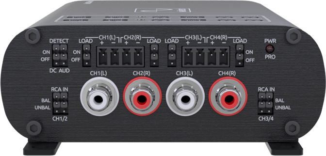 WavTech link300.4mini: Compact 4 - Channel Amplifier|Wavtech|Audio Intensity