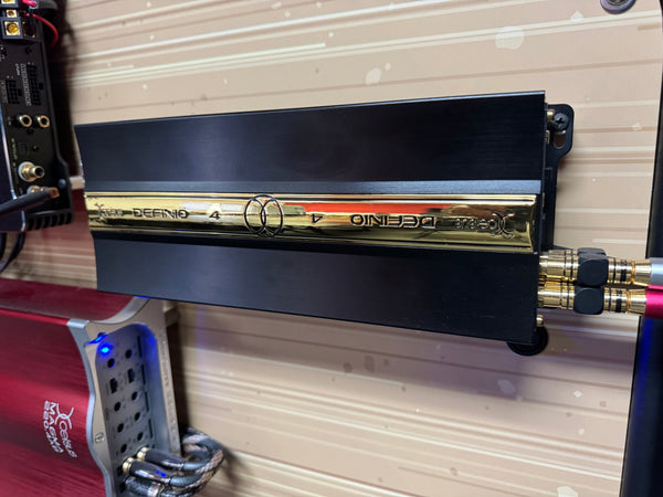 Xcelsus Audio DEFINIO 4 – Definio Series Class D 4 channel Amplifier - Previous Demo