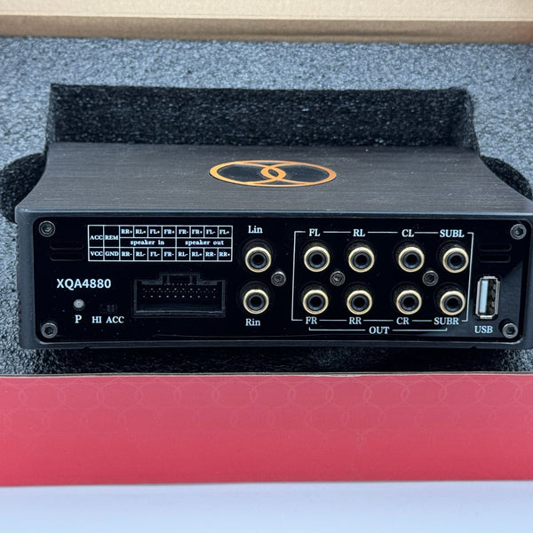 Xcelsus XQA 4880 8 Channel DSP Processor - alternate view