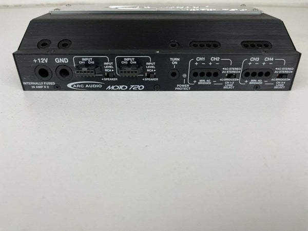 ARC Audio MOTO 720 4 Channel Amplifier  - Previous Demo - alternate view