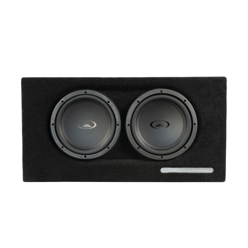 AudioMobile Dual 10 Inch Ported Subwoofer Enclosure - GT2 Optimized
