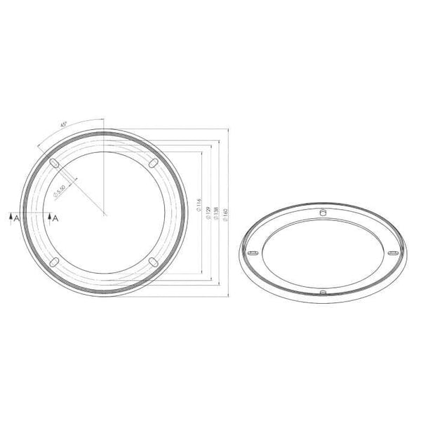 Eton GR13 Speaker Grille for 5.25