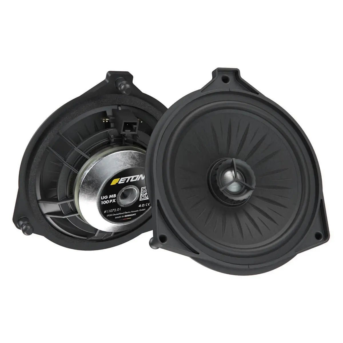 Eton MB100PX Mercedes 4" Coaxial Plug and Play Upgrade