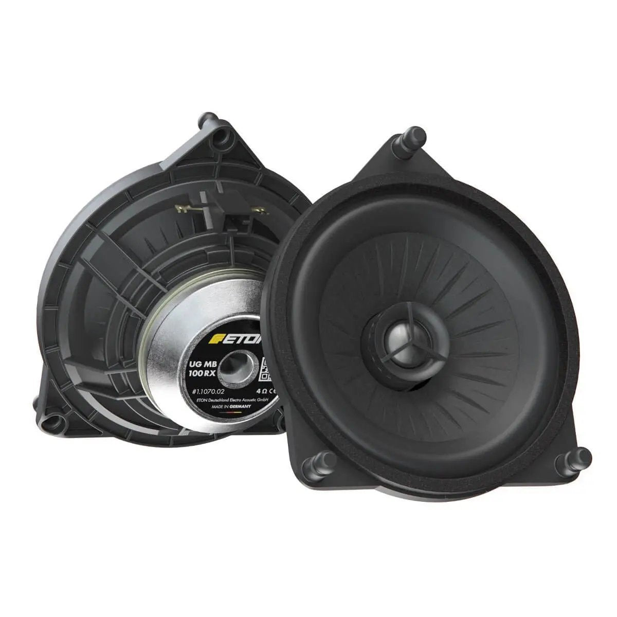 Eton MB100RX Mercedes 4" Coaxial Plug and Play Upgrade