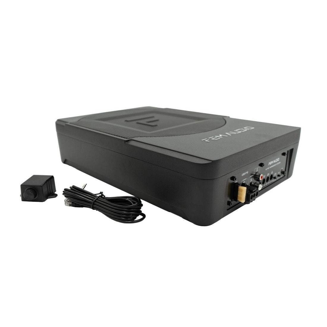 FEM AUDIO USS-F10 10" Active Subwoofer, under seat subwoofer w/ bass knob!|FEM Audio|Audio Intensity