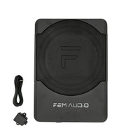 FEM AUDIO USS-F10 10" Active Subwoofer, under seat subwoofer w/ bass knob!|FEM Audio|Audio Intensity