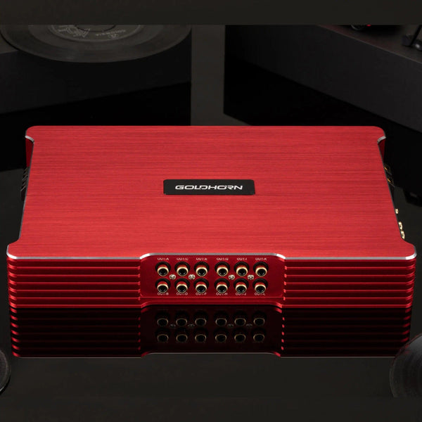 Goldhorn P3 DSPA Plus | 20 Channel DSP/DSD Player with 8x80w + 150w x 2 Amplifier