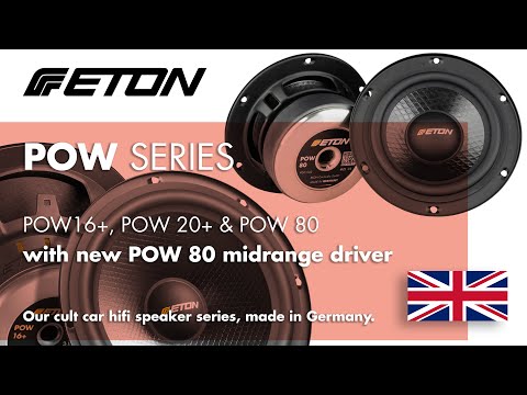 Eton POW13 5" 2-Way Component System