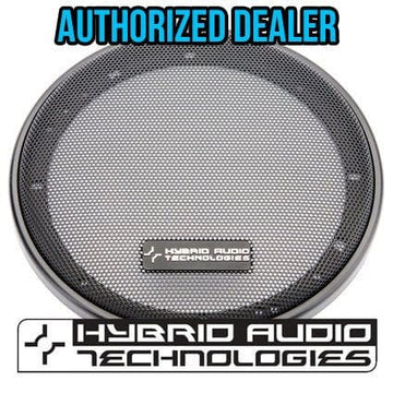 Mirus 5.25” Grille Set with Round Perforations - 2pc Pair|Hybrid Audio Technologies|Audio Intensity