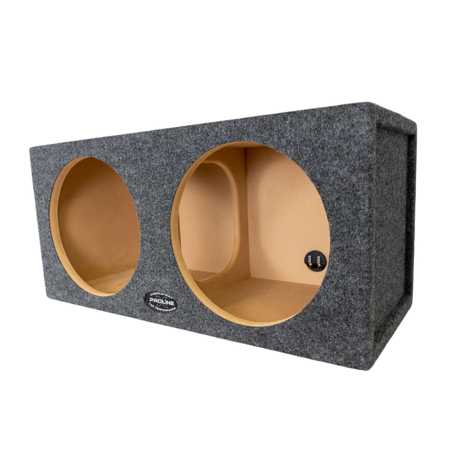 Proline X E12D-S Sealed Dual Enclosure for 12" Subwoofers|Proline X|Audio Intensity