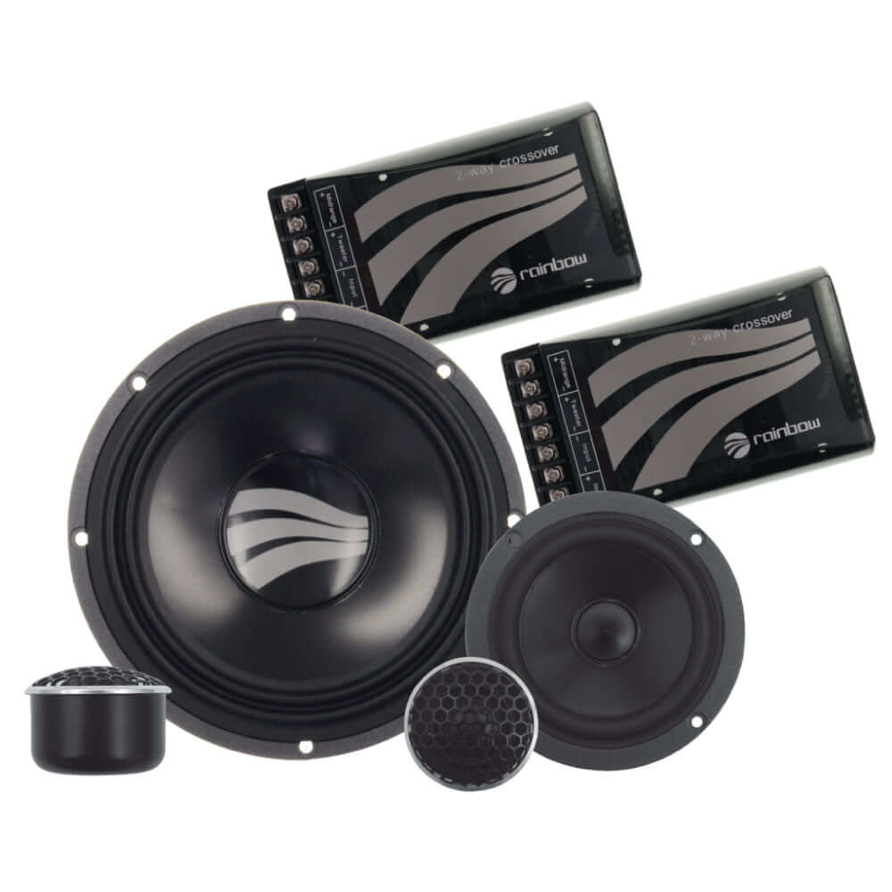 Rainbow Audio GL - C6.3 3 way 6.5" / 3" / 20mm Component Set|Rainbow|Audio Intensity